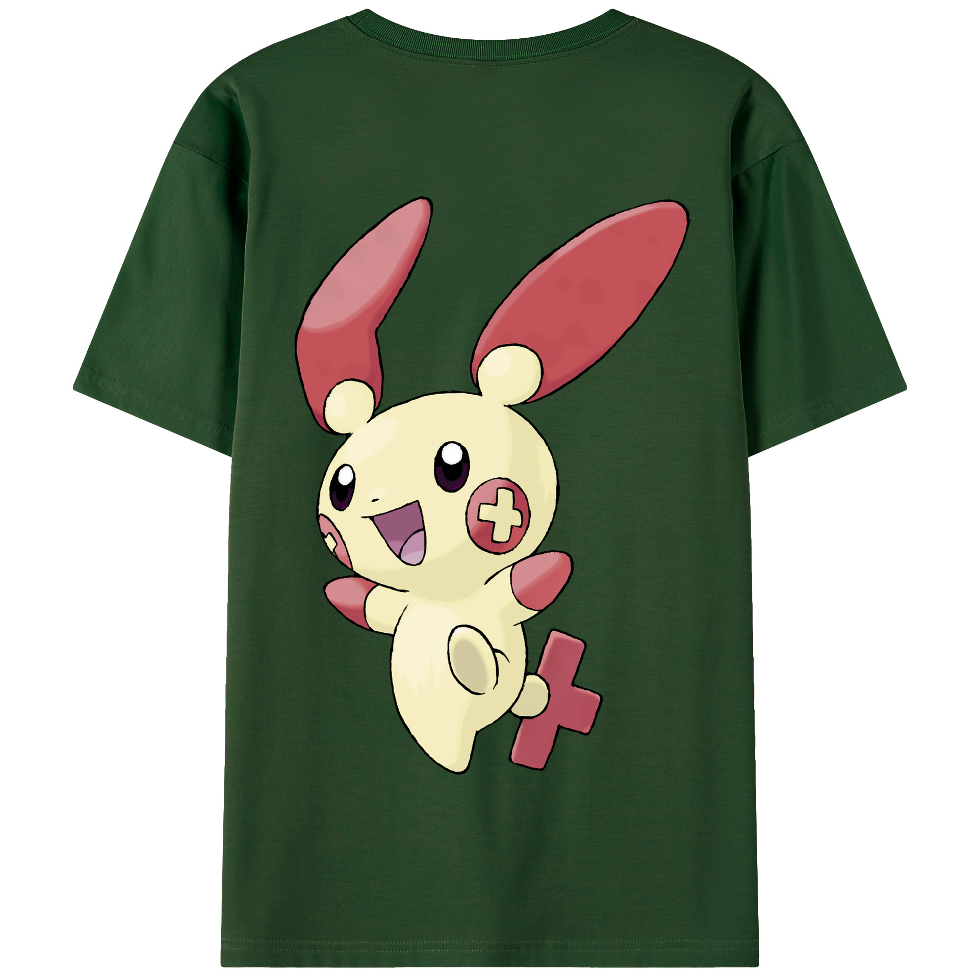 （画像用） ポケットモンスター Pokémon 綿100％半袖Tシャツ（背面プリント）